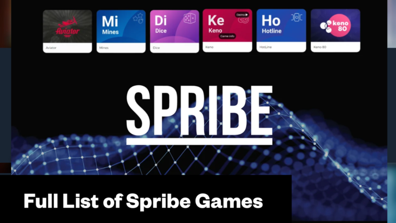Full List of Spribe Games